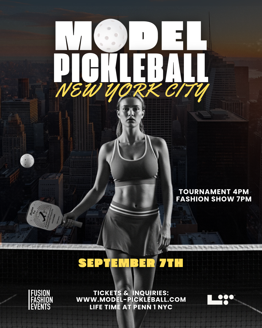 MODEL PICKLEBALL TOURNAMENT NYC