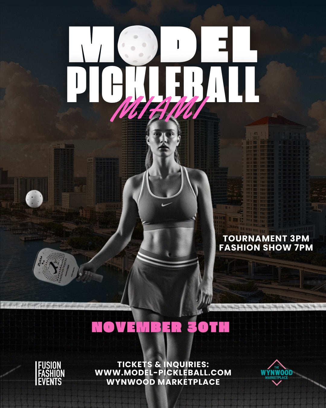 MODEL PICKLEBALL TOURNAMENT MIAMI
