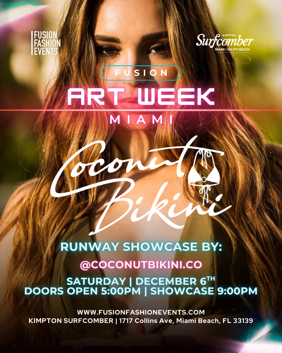 Fusion Art Week Miami Beach - Dec. 6TH