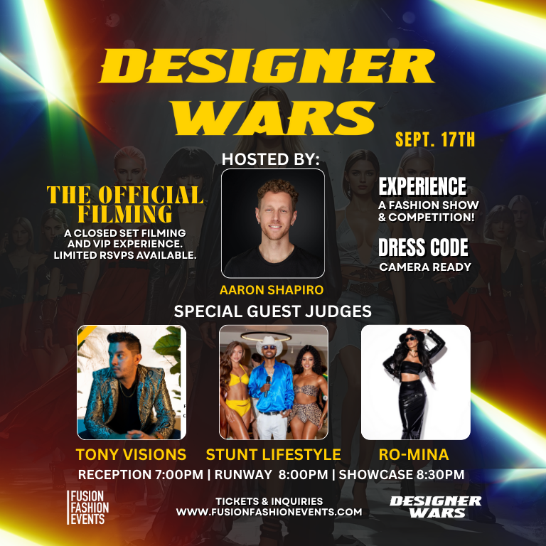 DESIGNER WARS OFFICIAL FILMING