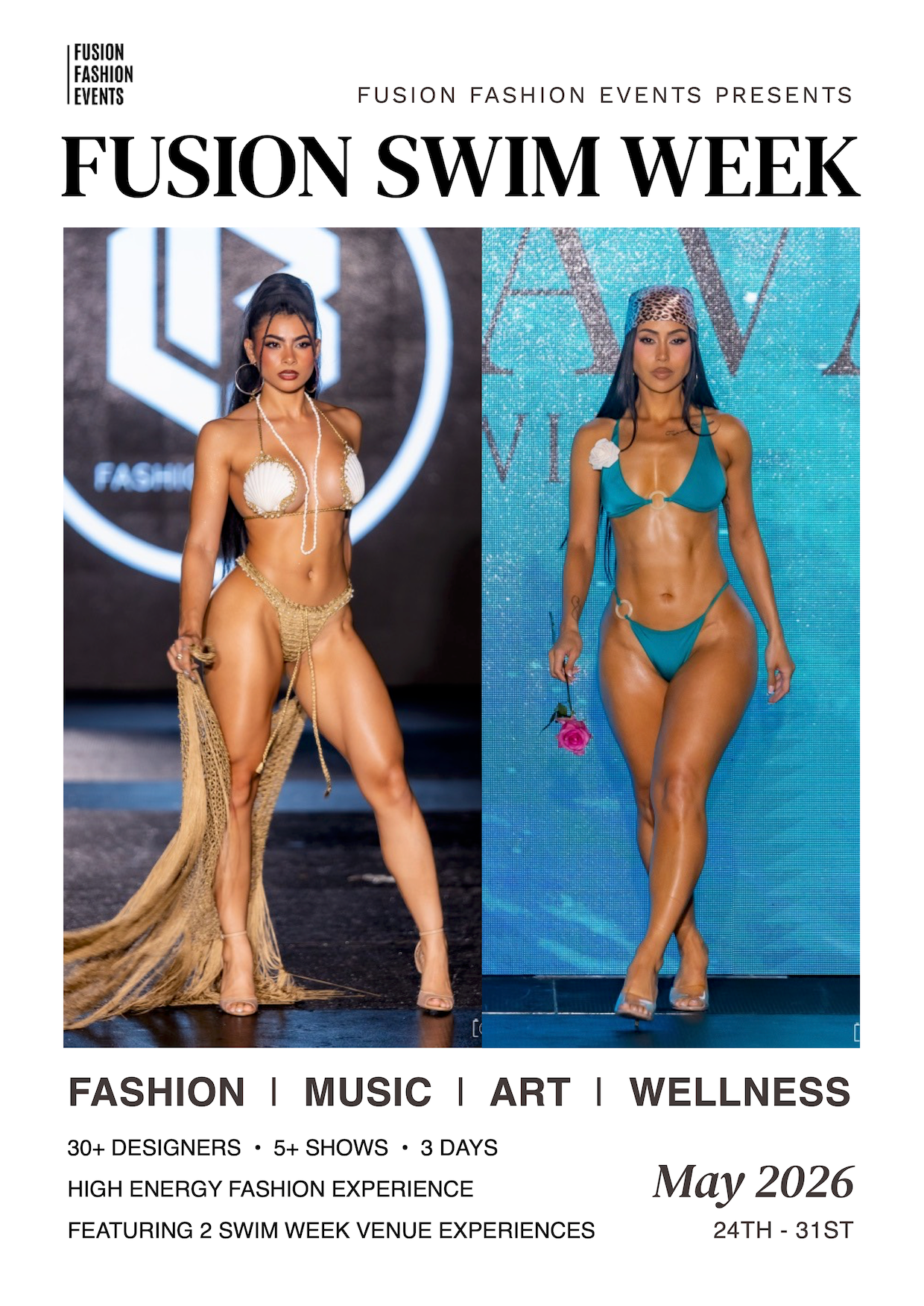 FUSION SWIM WEEK - SATURDAY MAY 30TH