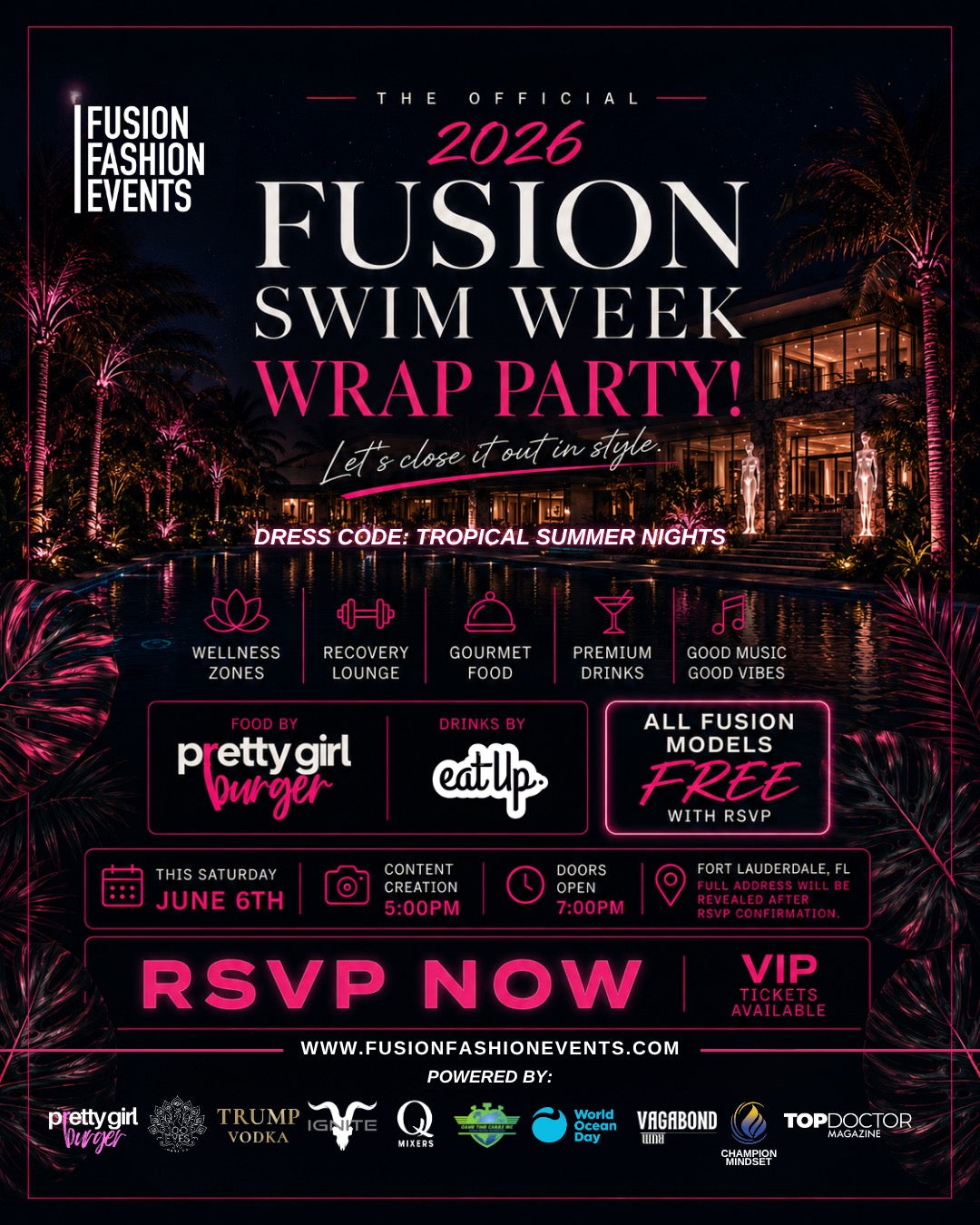 Swim Week Wrap Party