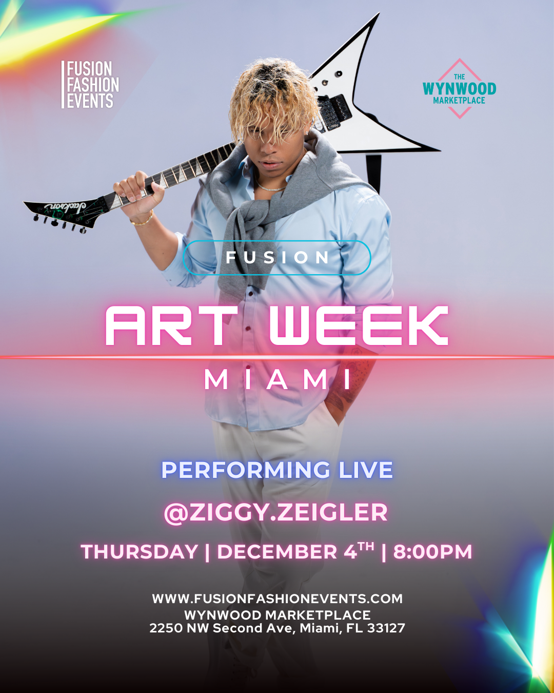 Fusion Art Week Opening Night Wynwood