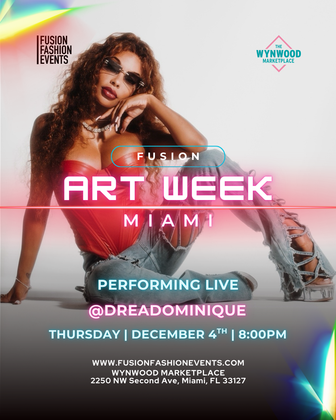 Fusion Art Week Opening Night Wynwood