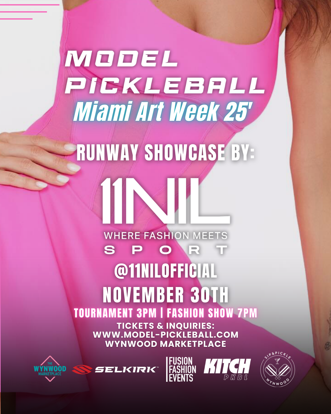 MODEL PICKLEBALL TOURNAMENT MIAMI