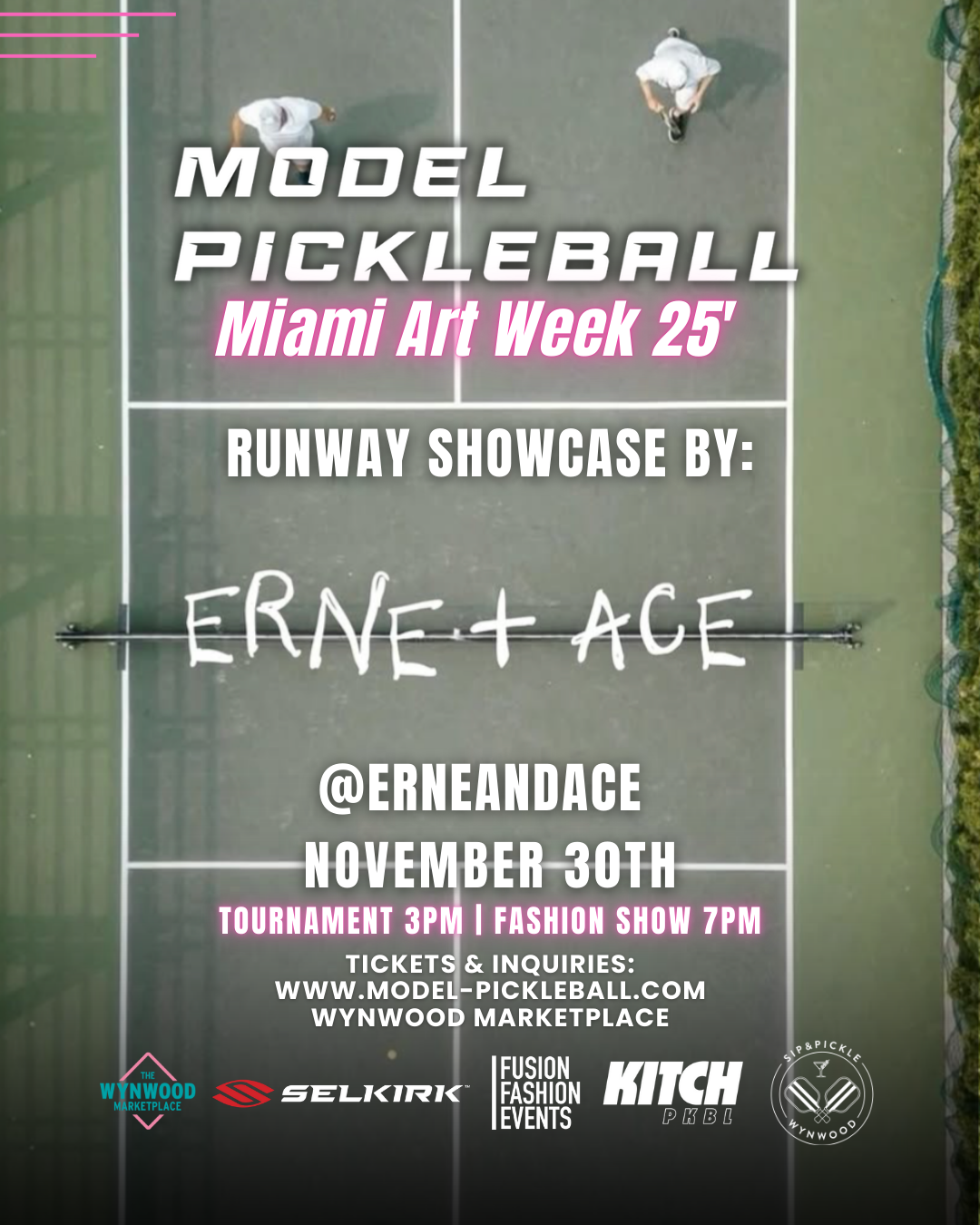 MODEL PICKLEBALL TOURNAMENT MIAMI