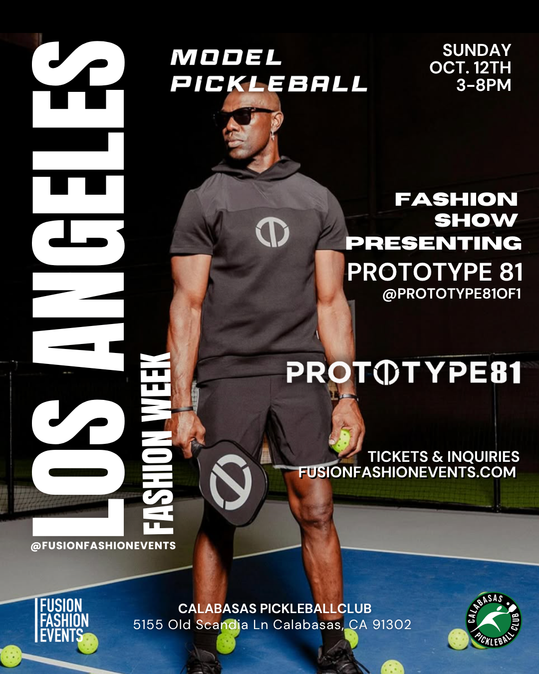 MODEL PICKLEBALL TOURNAMENT LOS ANGELES – Fusion Fashion Events
