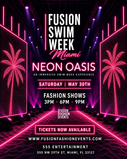FUSION SWIM WEEK 2026 - NEON OASIS STUDIO SHOWS