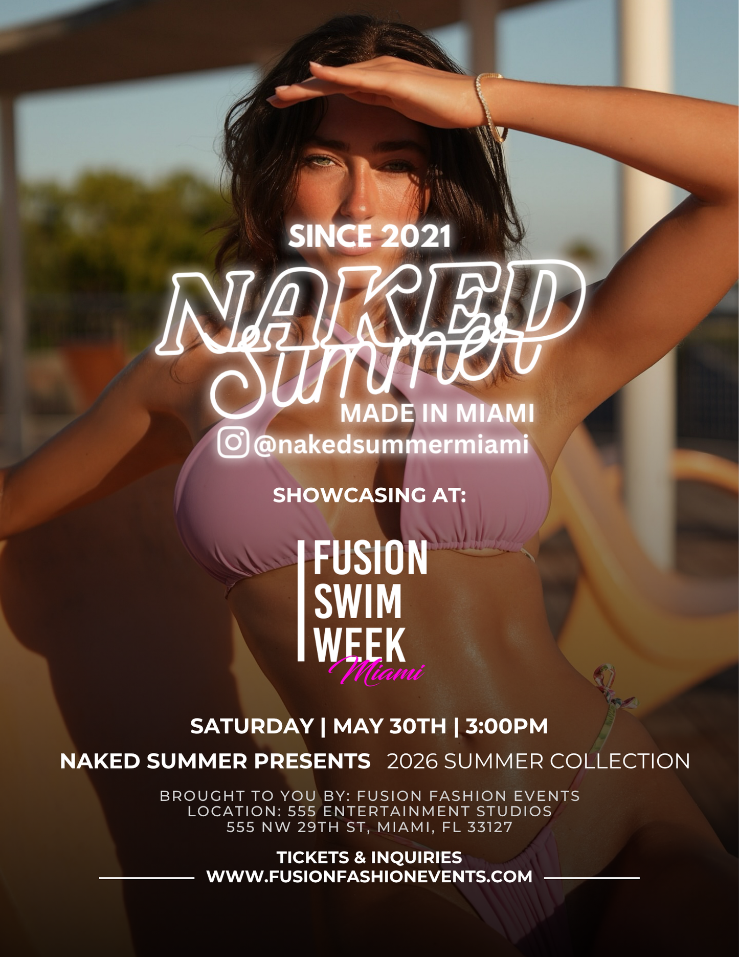 FUSION SWIM WEEK 2026 - NEON OASIS STUDIO SHOWS