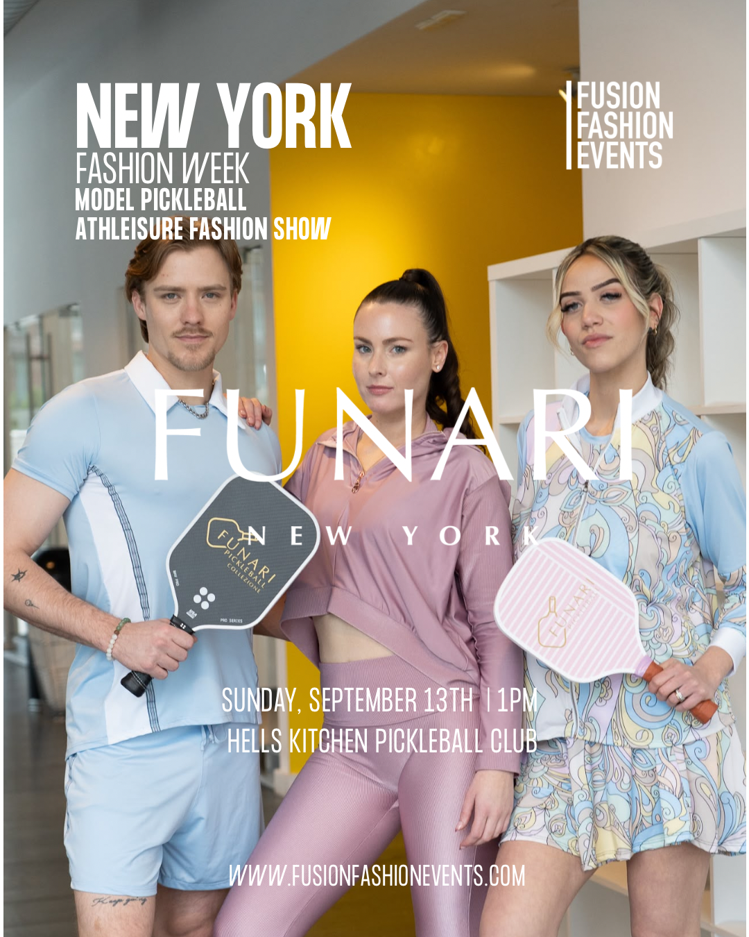 MODEL PICKLEBALL: NEW YORK — NYFW EDITION
