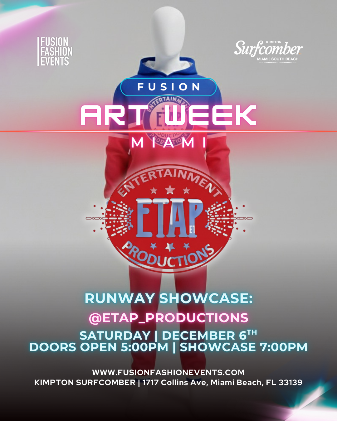Fusion Art Week Miami Beach - Dec. 6th