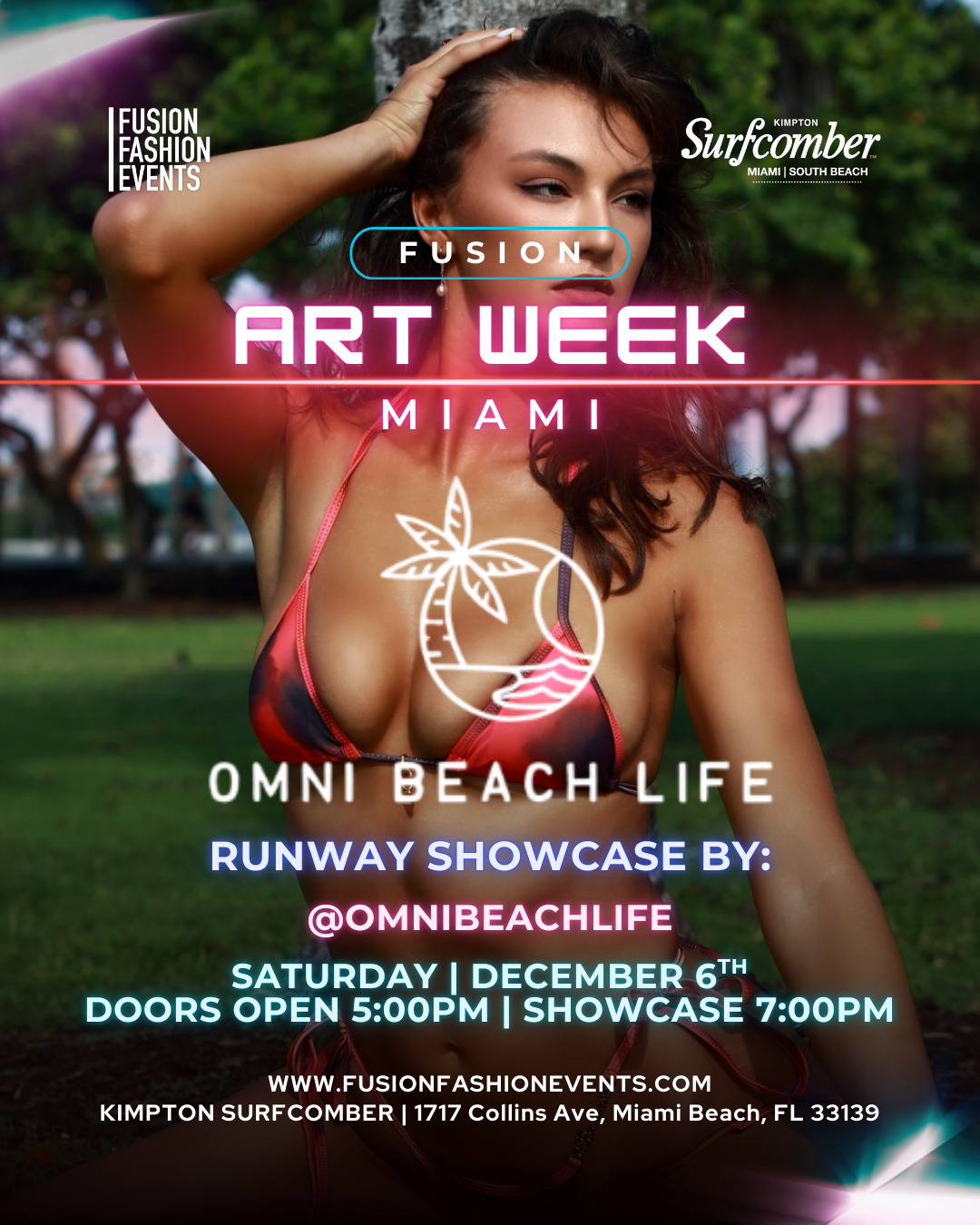 Fusion Art Week Miami Beach - Dec. 6th