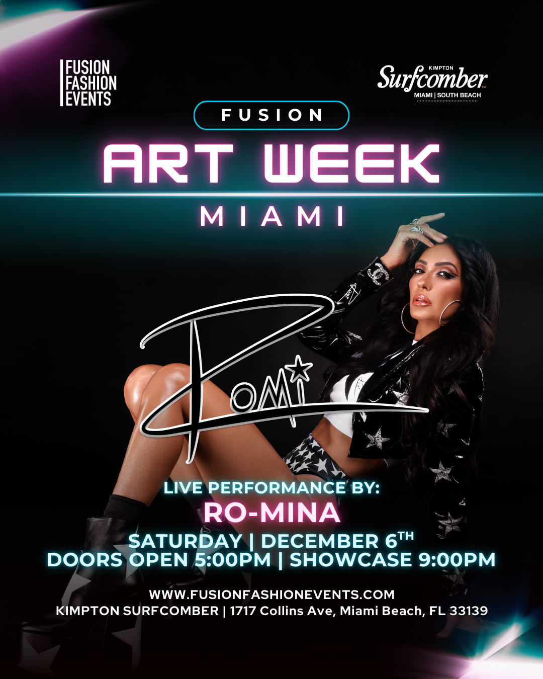 Fusion Art Week Miami Beach - Dec. 6th